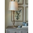 Pallido Candlestick Table Lamp With Linen Shade additional 5