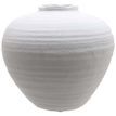 Regola Large Matt White Ceramic Vase additional 1
