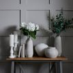Regola Matt White Ceramic Vase additional 4