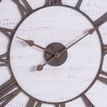 Rustic Wooden Clock With Aged Numerals And Hands additional 2