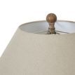 Saturn Table Lamp With Linen Shade additional 2