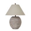 Saturn Table Lamp With Linen Shade additional 1
