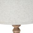 Seraphia Table Lamp With Edged Linen Shade additional 4