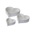 Set Of Three Large Matt White Ceramic Dishes additional 2