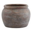 Siena Brown Diameter Rimmed Plant Pot additional 1