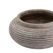 Siena Brown Round Ribbed Planter additional 2