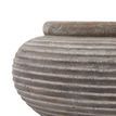Siena Brown Round Ribbed Planter additional 3