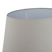 Siena Brown Round Table Lamp With Linen Shade additional 3
