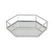 Silver Hexagon Set Of Two Trays additional 2