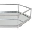 Silver Hexagon Set Of Two Trays additional 3