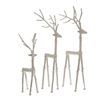 Small Silver Standing Stag Ornament additional 2