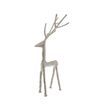 Small Silver Standing Stag Ornament additional 1