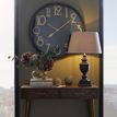 Soho Brass And Black Large Clock additional 4