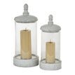 Sona Large Hurricane Lantern With Lid additional 5