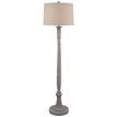 Stella Floor Lamp With Linen Shade additional 1