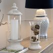Stone Based Hurricane Lantern additional 3