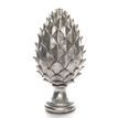 Tall Silver Pinecone Finial additional 1