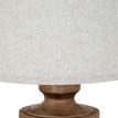 Tassora Table Lamp With Edged Linen Shade additional 3