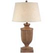 Tassora Table Lamp With Edged Linen Shade additional 1