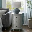 The Camden Collection 3 Drawer Round Side Table additional 1