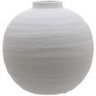 Tiber Matt White Ceramic Vase additional 1
