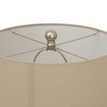 Twill Weave Ceramic Table Lamp With Linen Shade additional 4