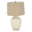 Twill Weave Ceramic Table Lamp With Linen Shade additional 1