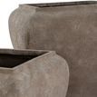 Umber Square Drum Set Of 2 Planters additional 2
