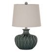 Veyla Ceramic Table Lamp With Linen Shade additional 2
