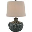Veyla Ceramic Table Lamp With Linen Shade additional 1