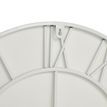 White Skeleton Wall Clock additional 2