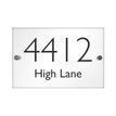 Personalised Modern Acrylic House Sign additional 1