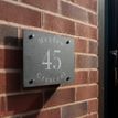 Personalised Slate House Sign additional 2