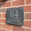 Personalised Large Number Slate House Sign additional 4