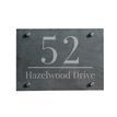 Personalised Large Number Slate House Sign additional 1