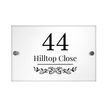 Personalised Botanical Acrylic House Sign additional 3