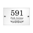Personalised Botanical Acrylic House Sign additional 1