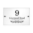 Personalised Botanical Acrylic House Sign additional 2