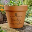Personalised Pet Memorial Terracotta Plant Pot additional 6