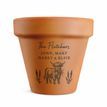 Personalised Highland Cow Terracotta Plant Pot additional 1