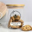 Personalised Bee Glass Jar with Bamboo Lid additional 6