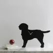 Labradoodle Wagging Tail Wall Clock additional 1