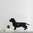Wired-Haired Dachshund Wagging Tail Wall Clock additional 1