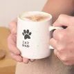 Pair Best of Breed Paw Prints Cat Dad &amp; Cat Mum Mugs additional 4