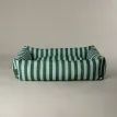Scruffs Amalfi Striped Box Dog Bed - Green additional 2