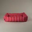 Scruffs Amalfi Striped Box Dog Bed - Pink additional 5