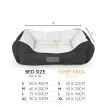 Scruffs Wilton Box Dog Bed - Navy Blue additional 6