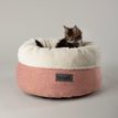 Scruffs Seattle Sanctuary Deep Round Cat Bed - Coral Pink additional 1
