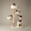 Scruffs Alpine Pyrenees Cat Tree - Cream additional 2