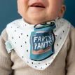Farty Pants Baby Bib additional 2